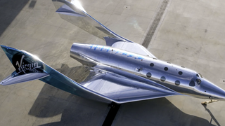 Virgin Galactic muestra la primera de sus espectaculares naves SpaceShip III